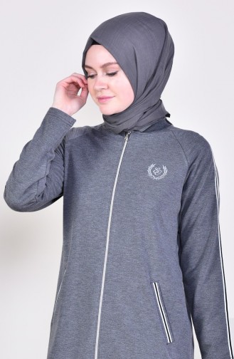 Zippered Tracksuit 1050-05 Anthracite 1050-05
