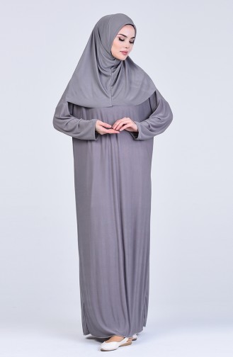 Gray Praying Dress 1117-02