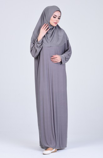 Gray Praying Dress 1117-02