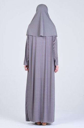 Gray Praying Dress 1117-02