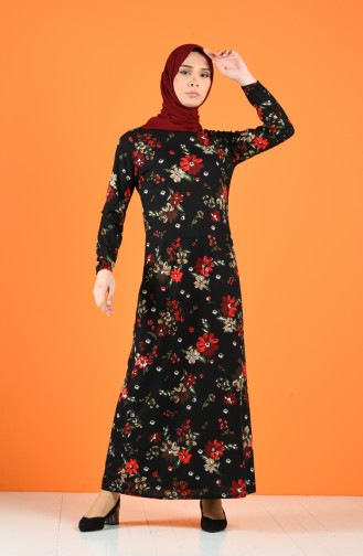 Robe Hijab Noir 8870-04