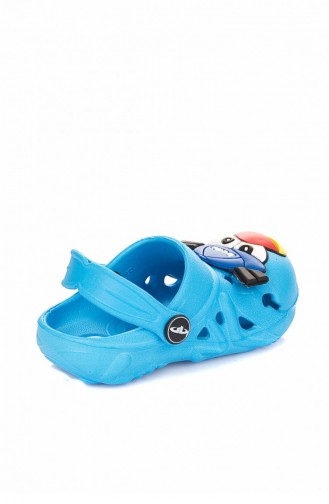 Mavi Çocuk Terlik Sandalet Sm T008