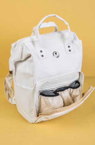Weiß Baby Pflegetasche 086A-01