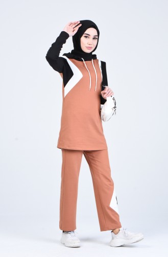 Tan Tracksuit 8045-05