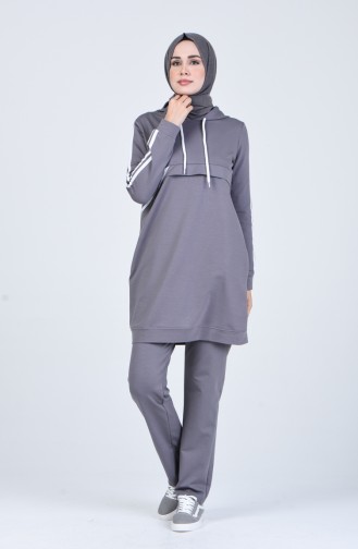 Smoke-Colored Tracksuit 9198-05