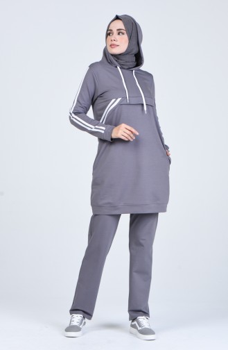 Smoke-Colored Tracksuit 9198-05