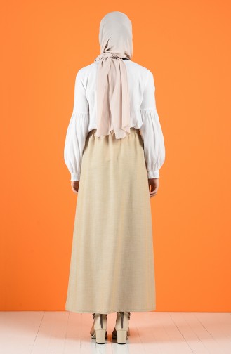 Beige Rok 4106EKT-02