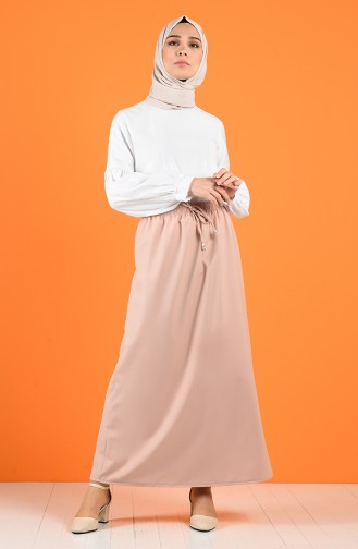 Beige Skirt 4111ETK-04