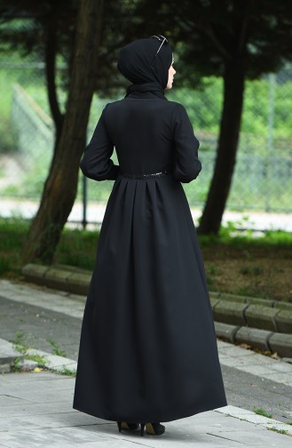 Black Abaya 8130-01