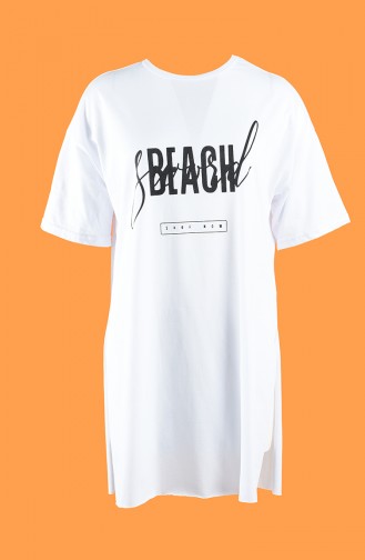 T-Shirt Blanc 7022-02