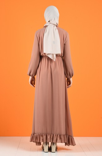 فستان زهري باهت 2024-04