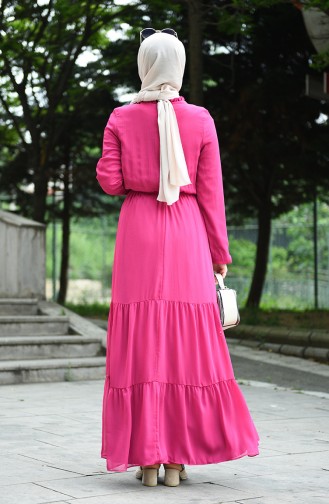 Robe Hijab Fushia 8037-13