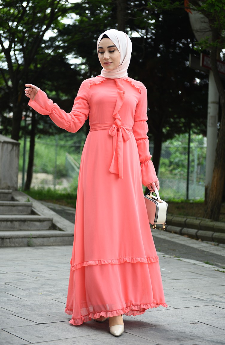 Peach Colour Dress - Buy Peach Colour Dress online at Best Prices in India  | Flipkart.com