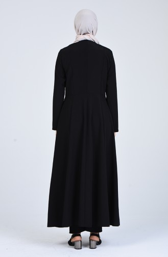 Black Abaya 1082-02