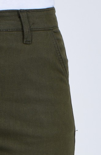 Cargo Pants with Pockets 7506-06 Khaki 7506-06