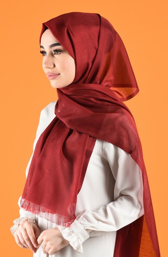 Dunkel Weinrot Schal 1115-26