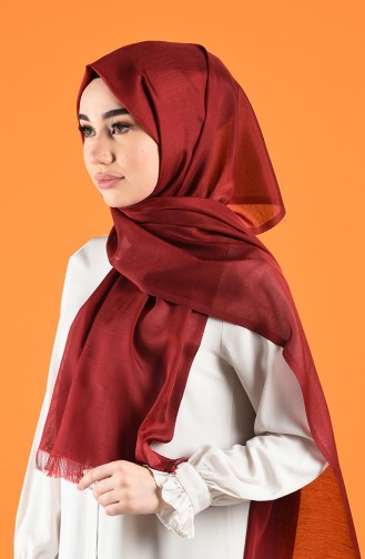 Dunkel Weinrot Schal 1115-26