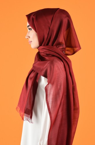 Dunkel Weinrot Schal 1115-26