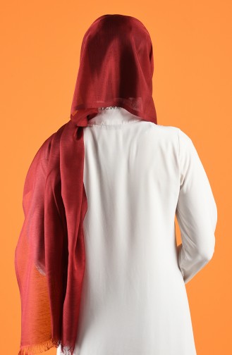 Dunkel Weinrot Schal 1115-26