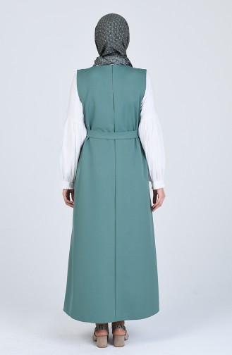 Robe Hijab Vert noisette 5307-01