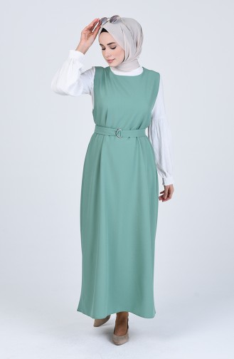 Green İslamitische Jurk 5307-07