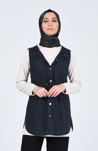 Black Gilet 5858-01