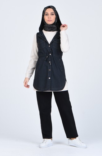 Black Gilet 5858-01