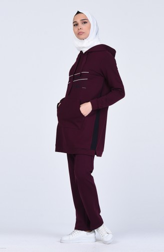 Plum Tracksuit 9228-03