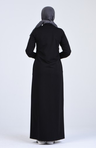 Black Abaya 9156-01