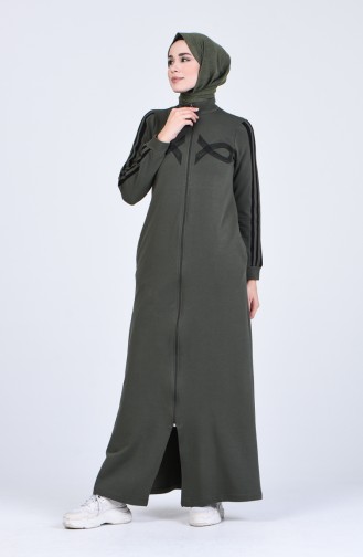 Khaki Abayas 9156-04