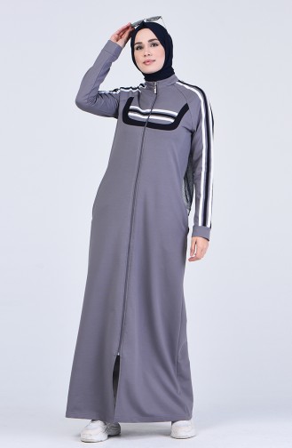 Light Black Abaya 9162-04