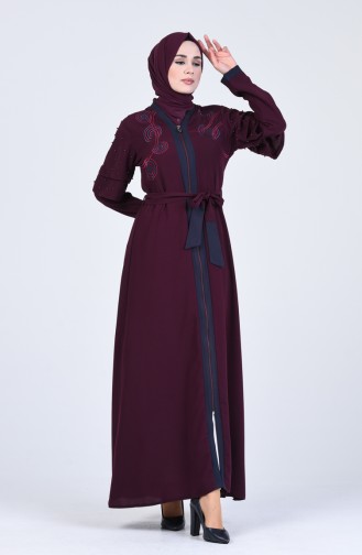 Purple Abaya 0401-01