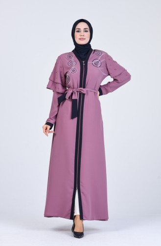 Dusty Rose Abaya 0401-03