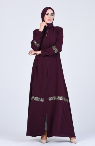 Abayas Pourpre 0411-01