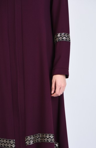 Purple Abaya 0411-01