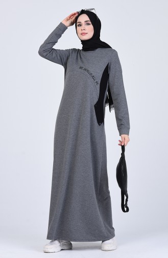 Robe Hijab Antracite 9147-04