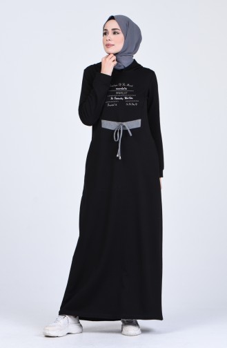 فستان أسود 9186-01