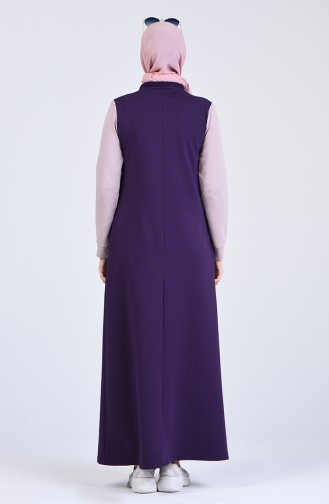 Purple İslamitische Jurk 9196-04