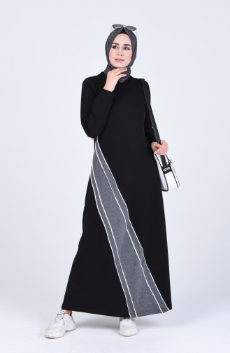 فستان أسود 9197-01