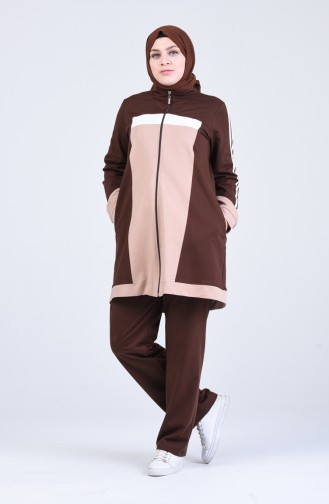 Brown Tracksuit 10029-03