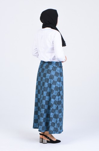 Turquoise Skirt 2046-01