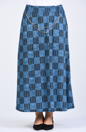 Turquoise Skirt 2046-01