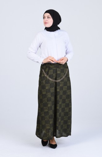 Khaki Skirt 2046-04