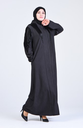 Abayas Noir 8003-02