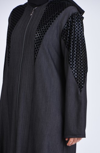 Abayas Noir 8003-02