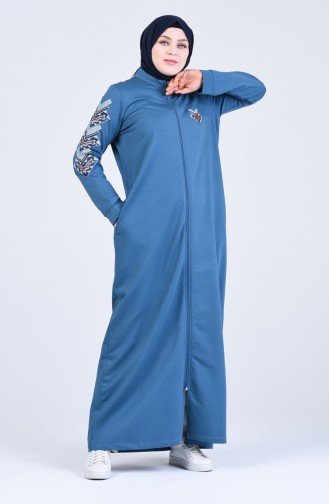 Petrol Abaya 10031-04