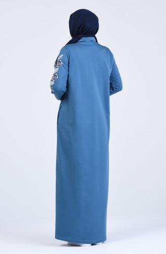 Abayas Pétrole 10031-04