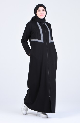 Schwarz Abayas 10035-01