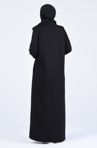 Schwarz Abayas 10035-01