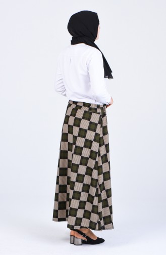Khaki Skirt 2045-03
